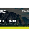 RUX Gift Card